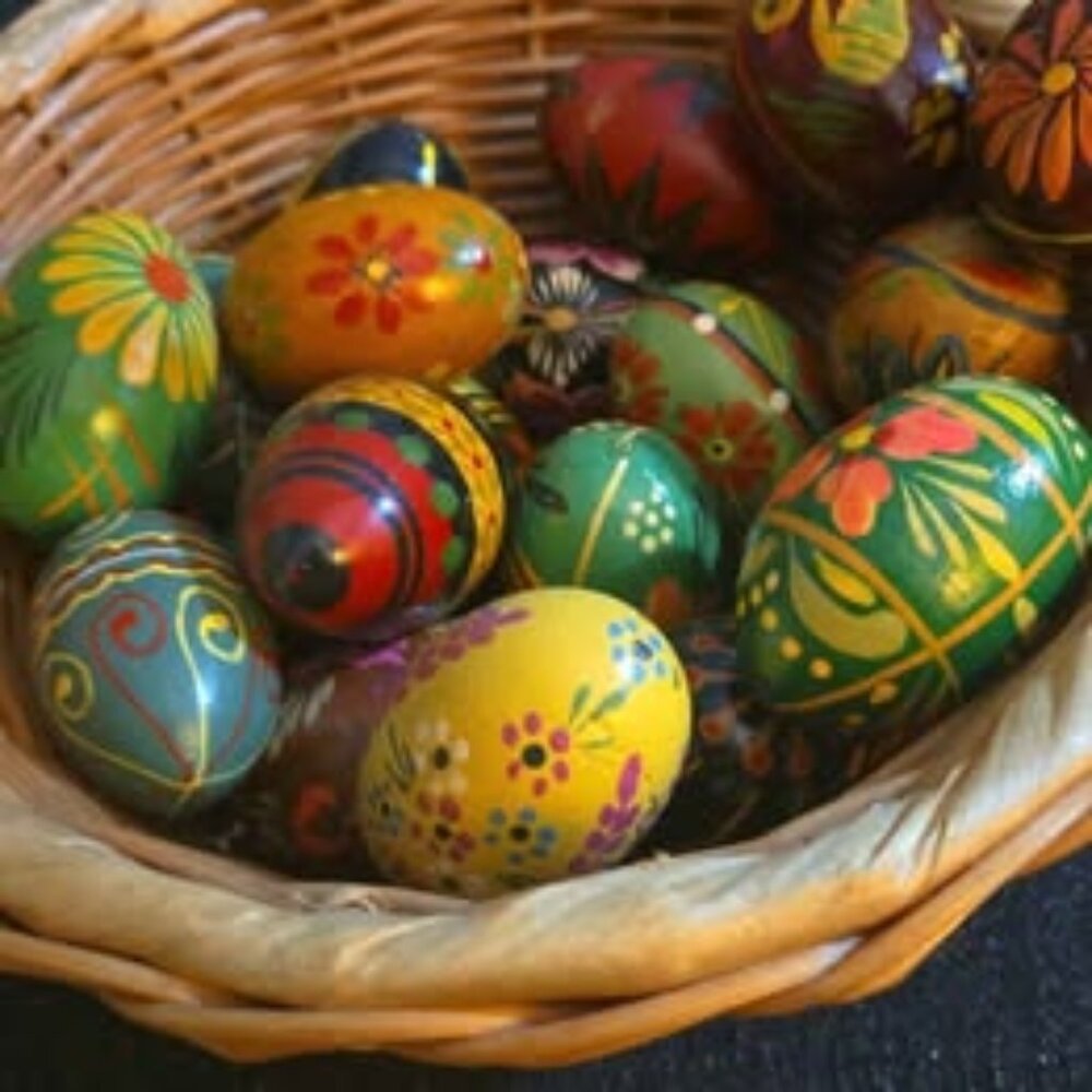 Hand Painted Easter Eggs
